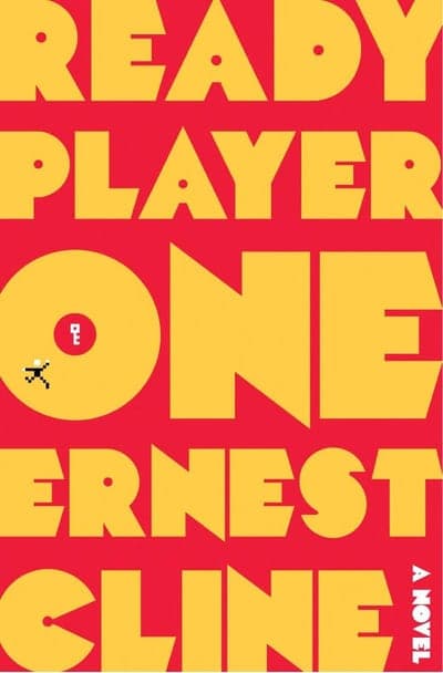The Crown edition of Ready Player One — a golden-yellow field with the title in dark lettering and a red accent.