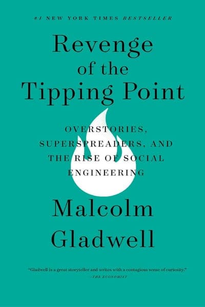 The Little, Brown edition of The Tipping Point — a teal-green field with the title in dark lettering.