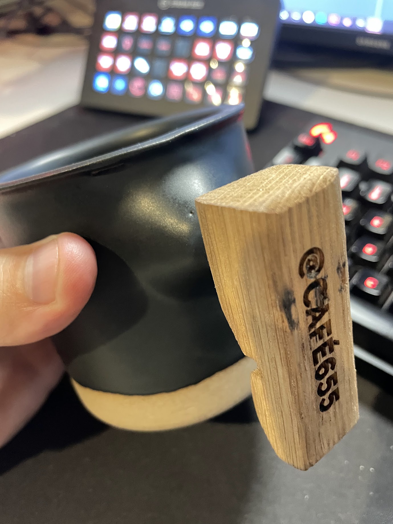 The Holtz Leather Café655 mug