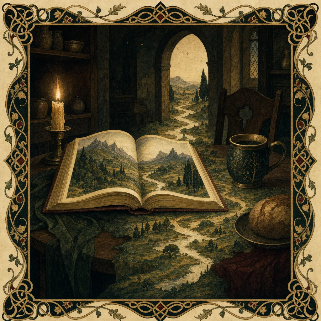 A painted emblem for You Are Not the Reader.